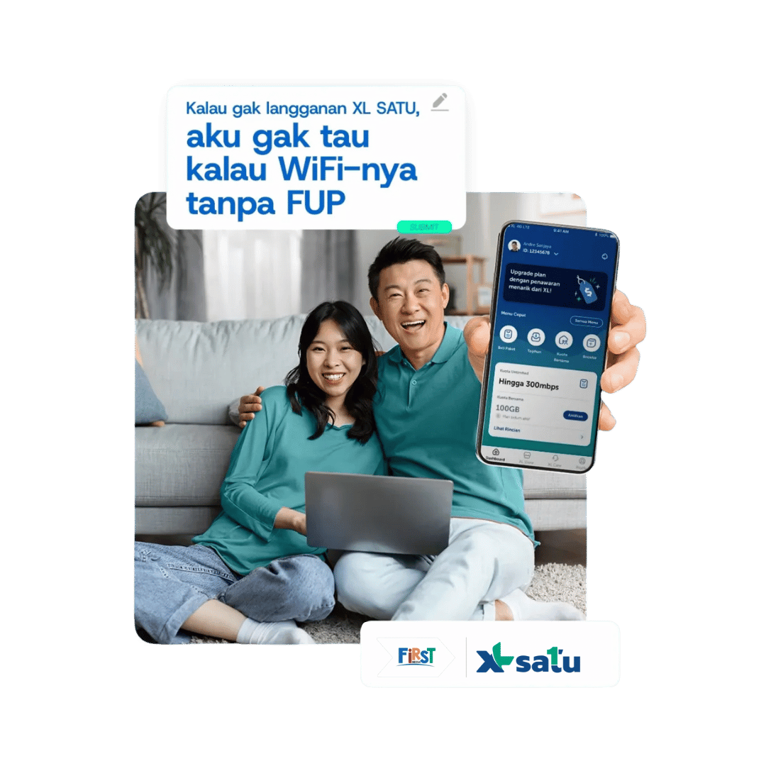 Promo Internet Rumah Unlimited Yogyakarta - XL Satu First Media Yogyakarta